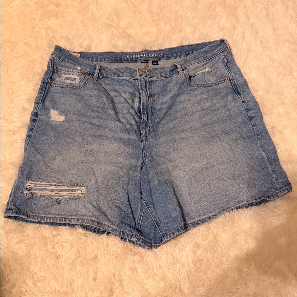 American Eagle Outfitters Light Blue Jean Shorts
